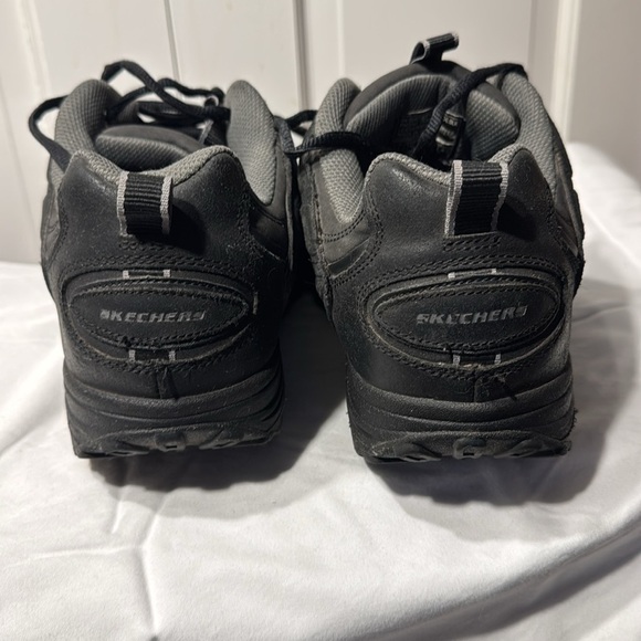 Skechers Shape-ups Black Men's Shoes SIZE 11 - Picture 4 of 8
